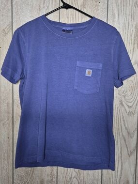 Carhartt Short Sleeve Pocket Tee - Lavender Blue